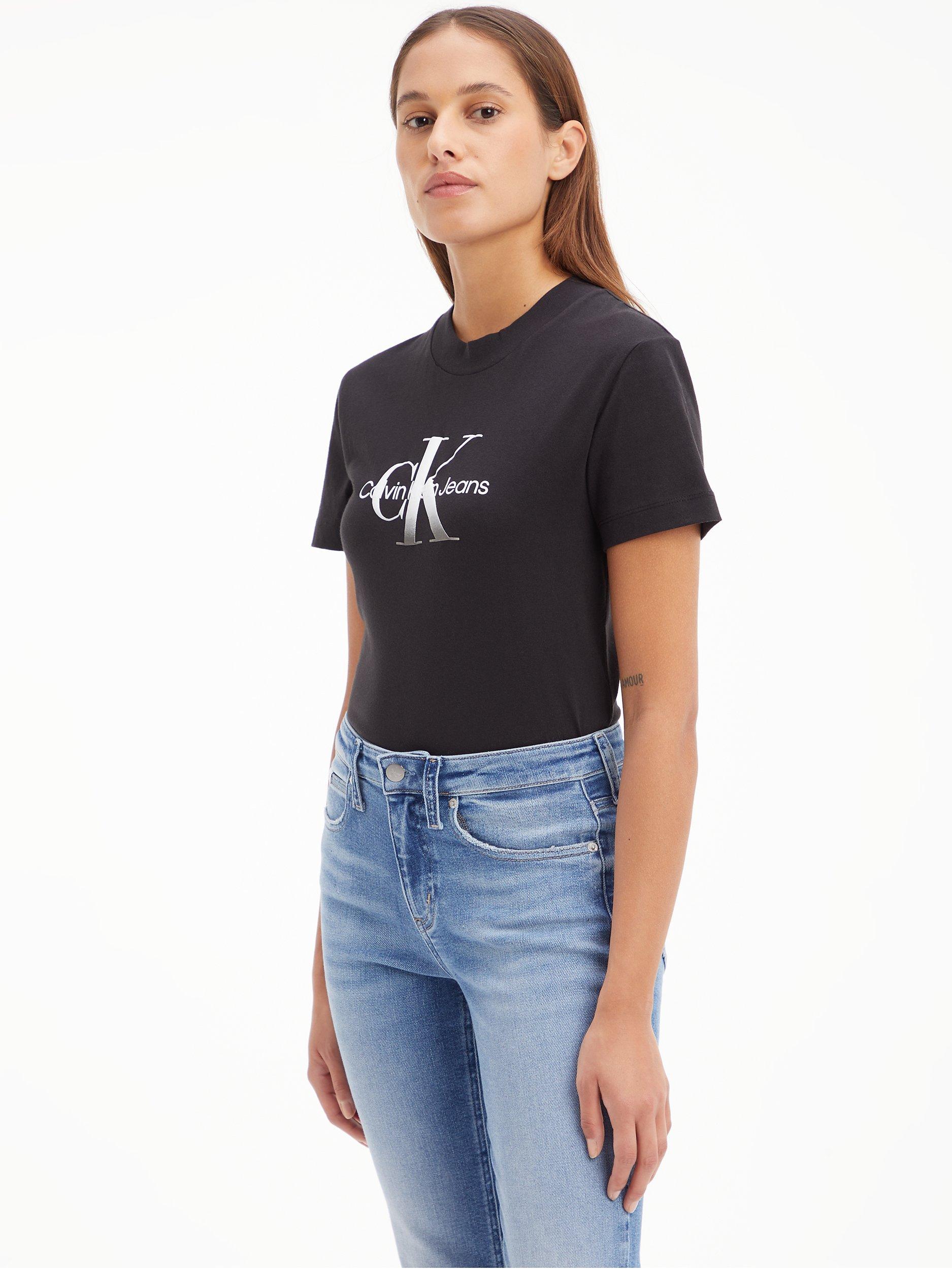 Calvin Klein Jeans Gradient T-Shirt, Ck Black