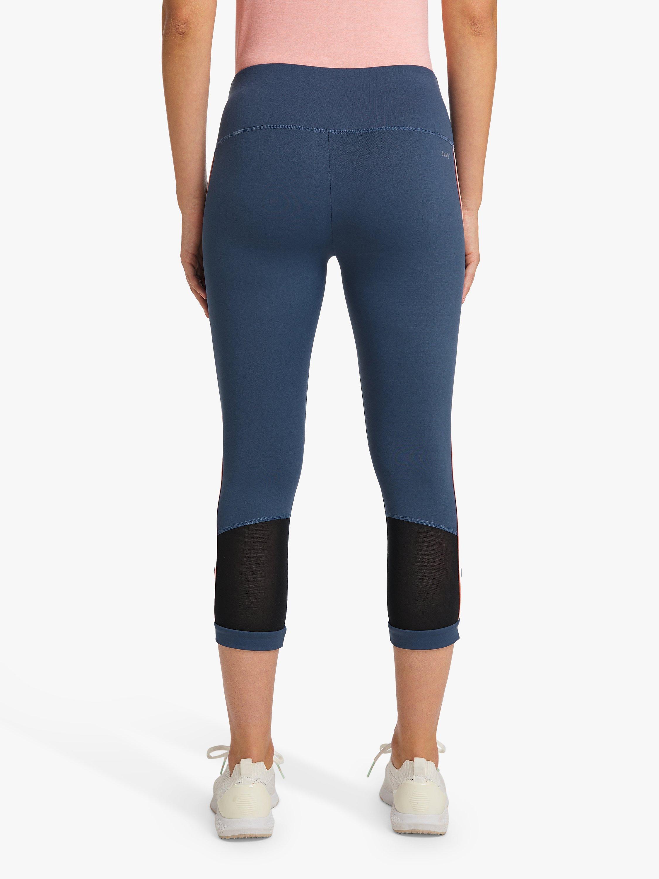 Product image 3 of 7, which shows Venice Beach Kimberly 3/4 Leggings, Denim Power Peach, M