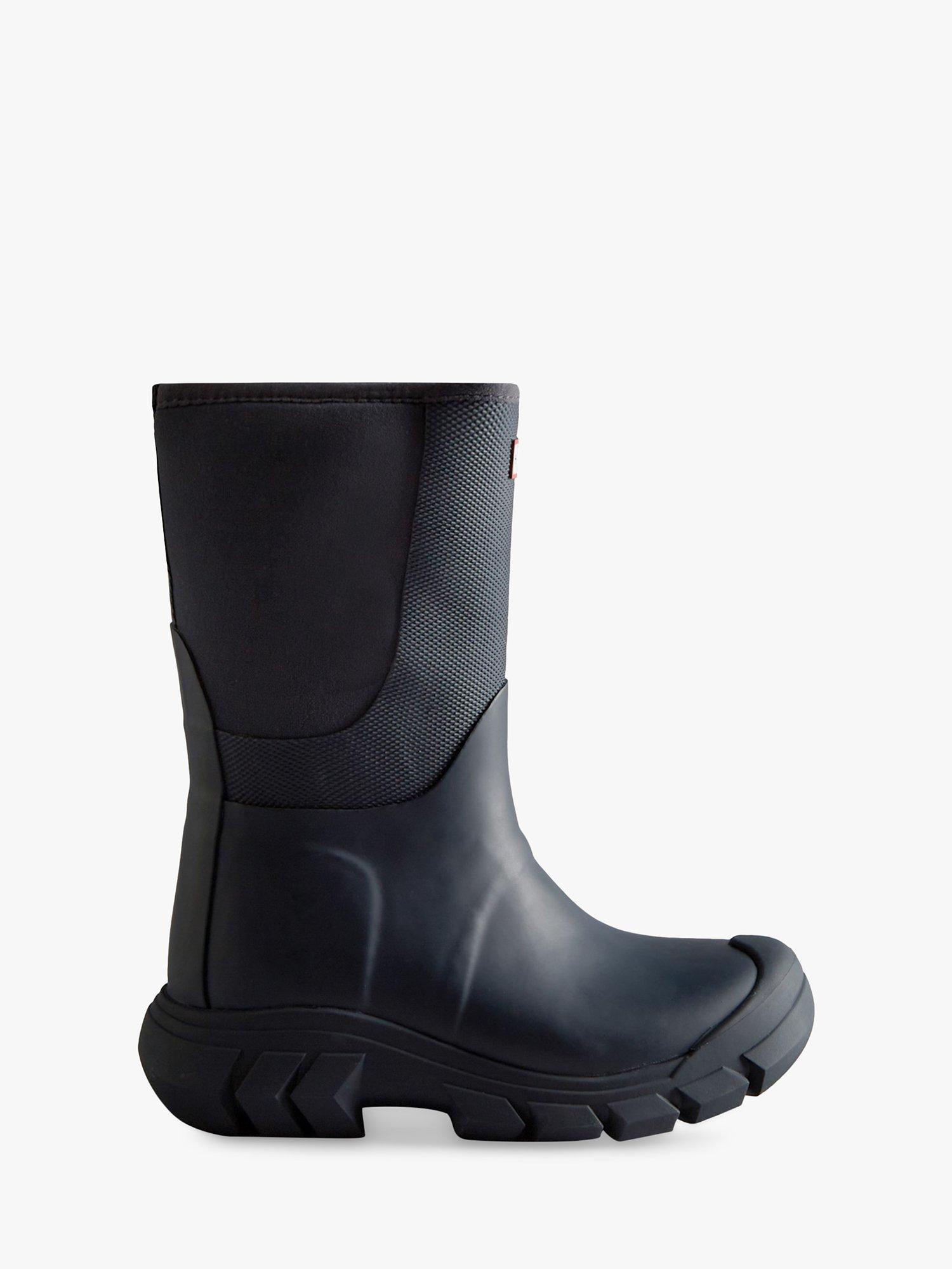 Hunter Kids' Neoprene Field Hybrid Wellington Boots, Navy