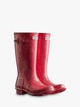 Hunter Kids' Original Classic Glitter Wellington Boots