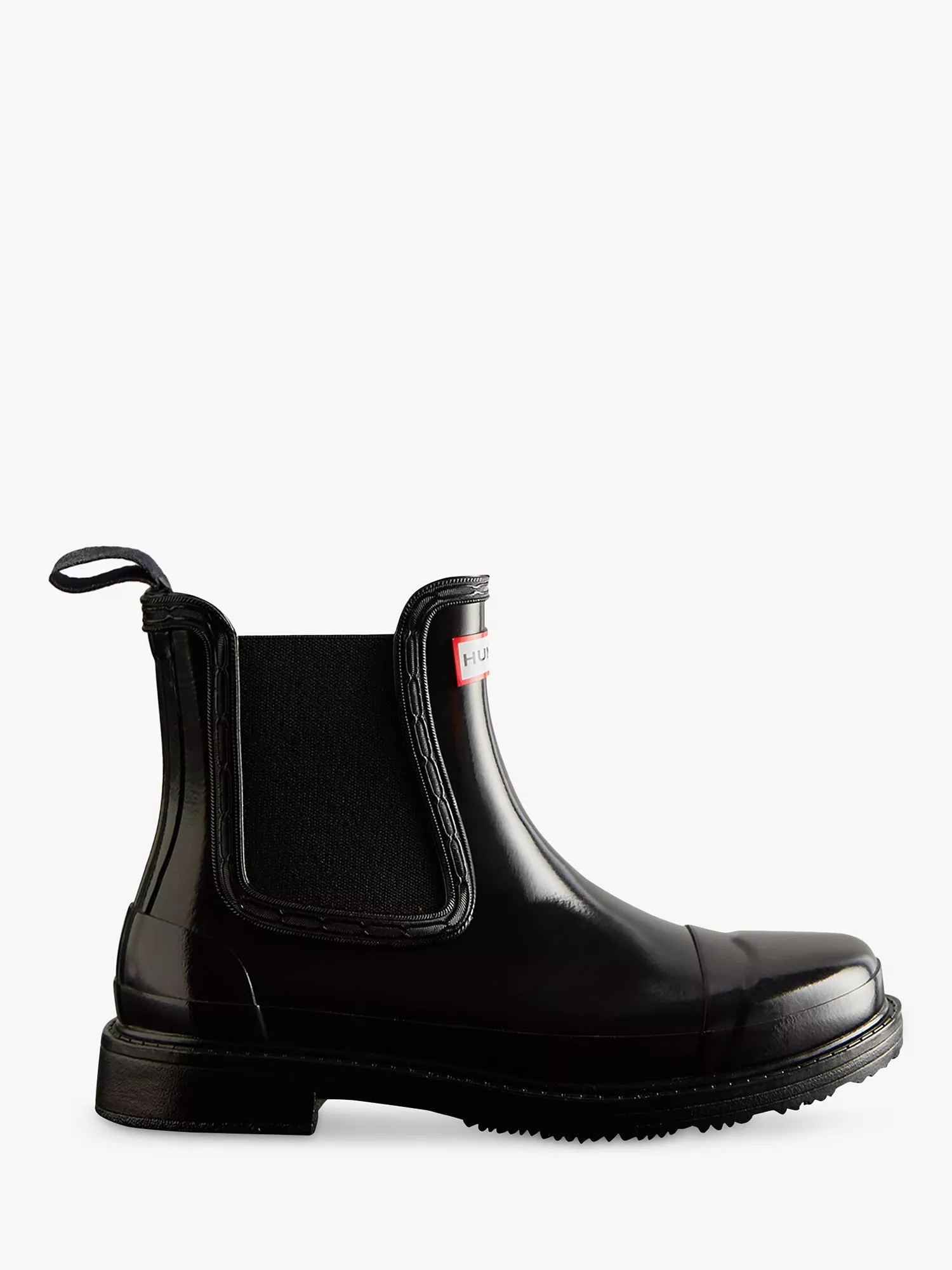 Hunter gloss ankle boots clearance