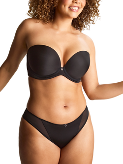 Panache Faith Moulded Strapless Bra - view 2, Noir