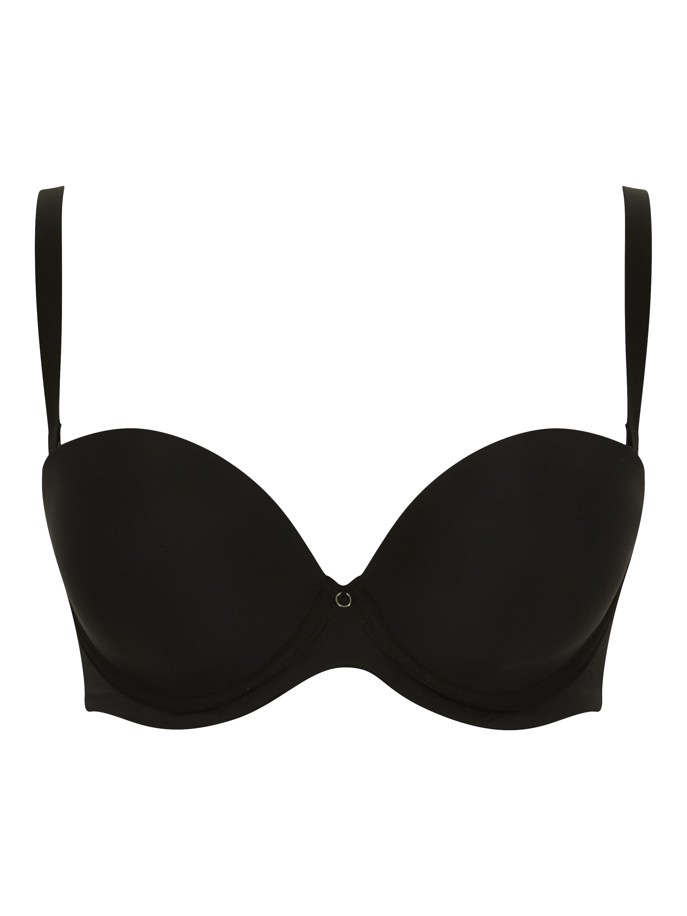 Panache Faith Moulded Strapless Bra, Noir, 28E