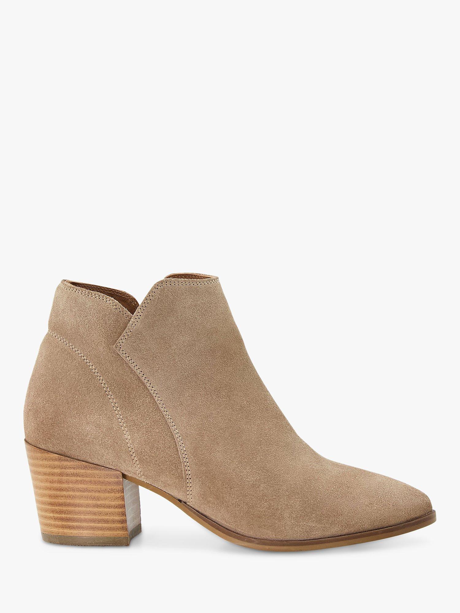 John lewis suede ankle boots hotsell