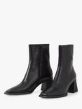 Vagabond Shoemakers Hedda Leather Heeled Boots, Black