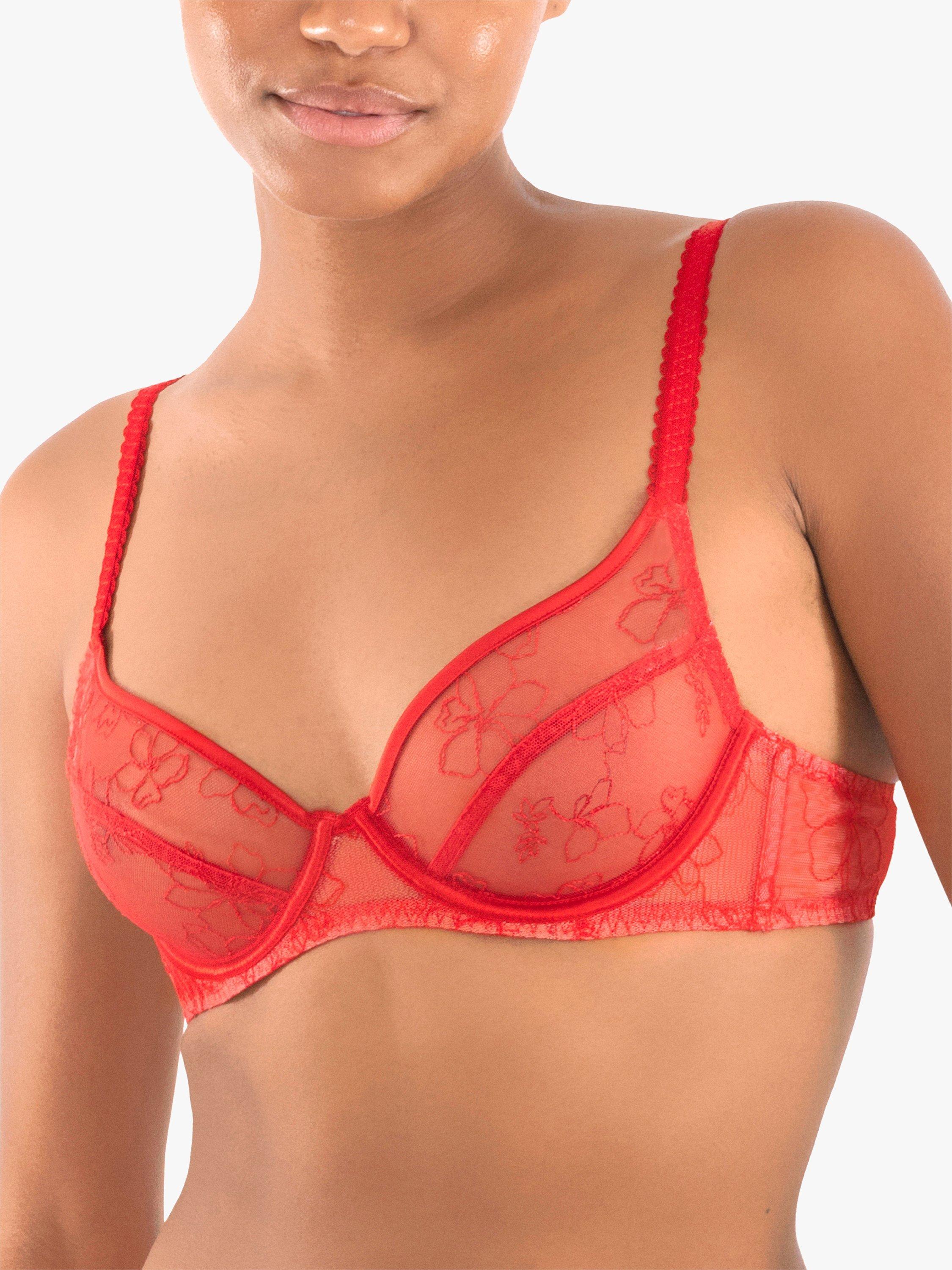 Myla Rose Hartland Road Full Cup Bra, Red