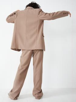HUSH Julian Suit Trousers, Mocha Meringue - view 2, Mocha Meringue