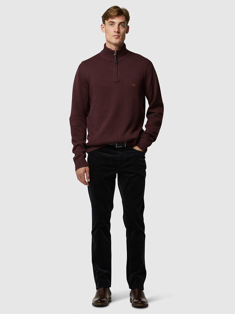 Product image 2 of 6, which shows Rodd & Gunn Stirling 2 Straight Fit Corduroy Jeans, Navy, 32R