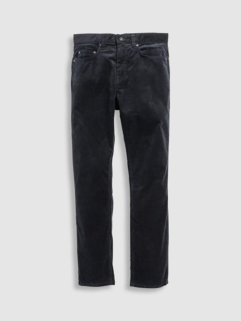 Product image 4 of 6, which shows Rodd & Gunn Stirling 2 Straight Fit Corduroy Jeans, Navy, 32R