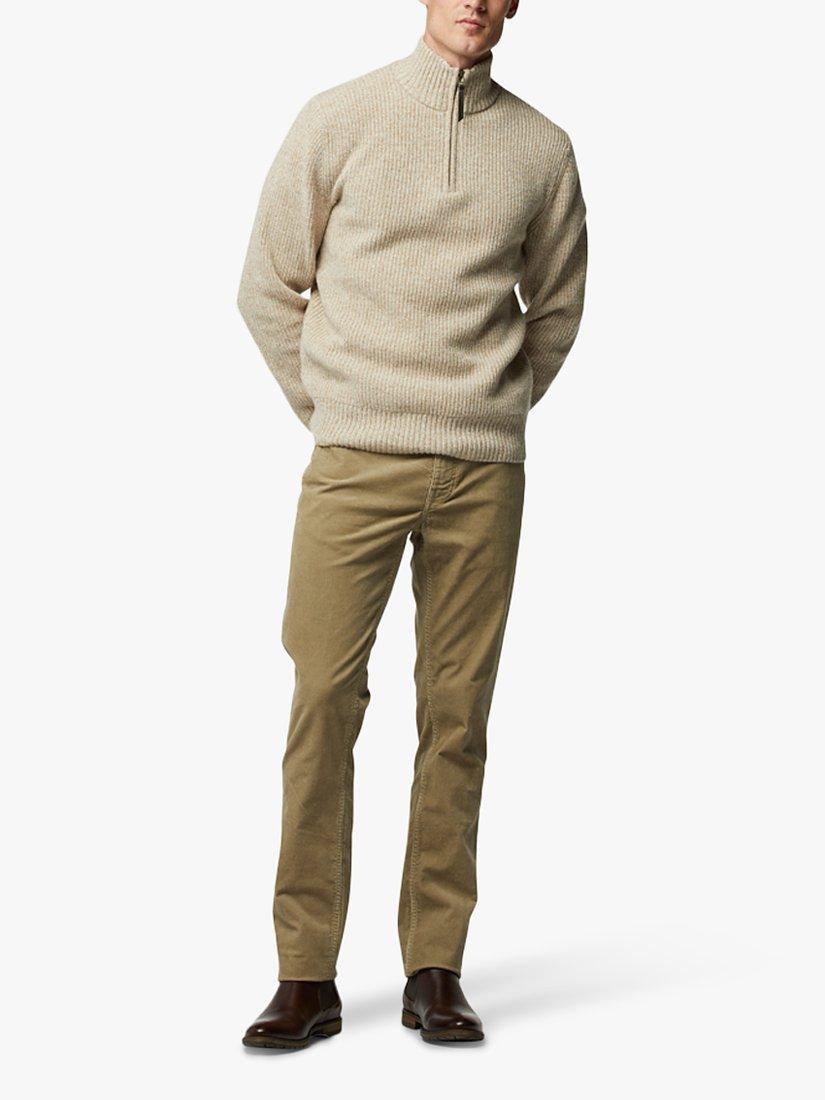 Product image 2 of 6, which shows Rodd & Gunn Stirling 2 Straight Fit Corduroy Jeans, Sand, 28R