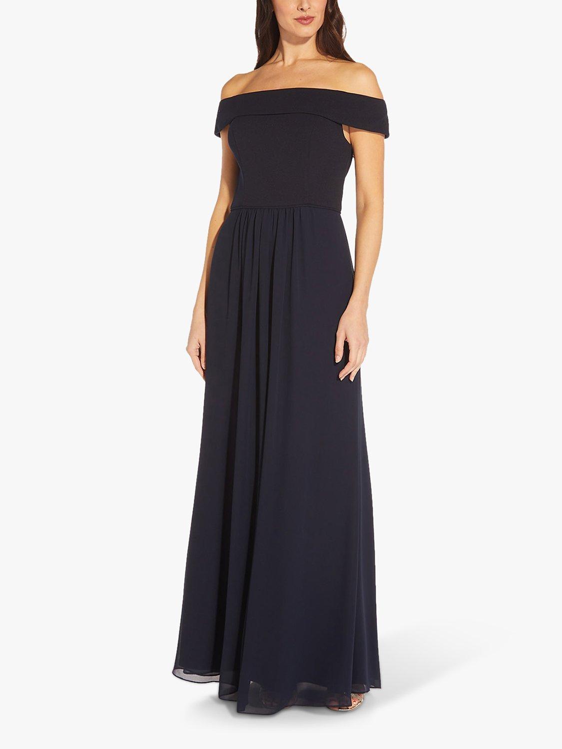 Adrianna papell portrait collar dress sale