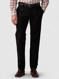 Rodd & Gunn Motion 2 Stretch Cotton Custom Fit Trousers, Onyx