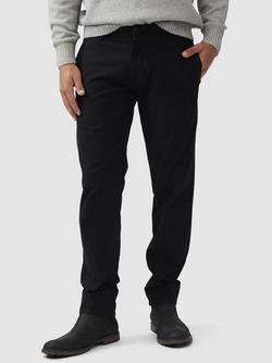 Rodd & Gunn Motion 2 Custom Fit Stretch Cotton Chino Trousers, Onyx