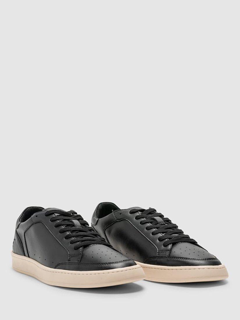 Product image 5 of 10, which shows Rodd & Gunn Sussex Street Leather Trainers, Nero, 41