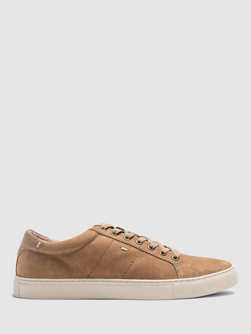 Rodd & Gunn Endeavour Spirit Leather Trainers, Marrone Chiaro