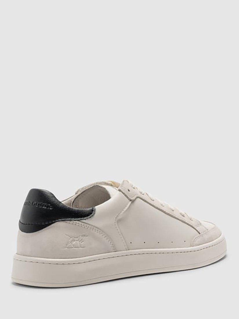 Rodd & Gunn Sussex Street Leather Trainers, Chalk, 41