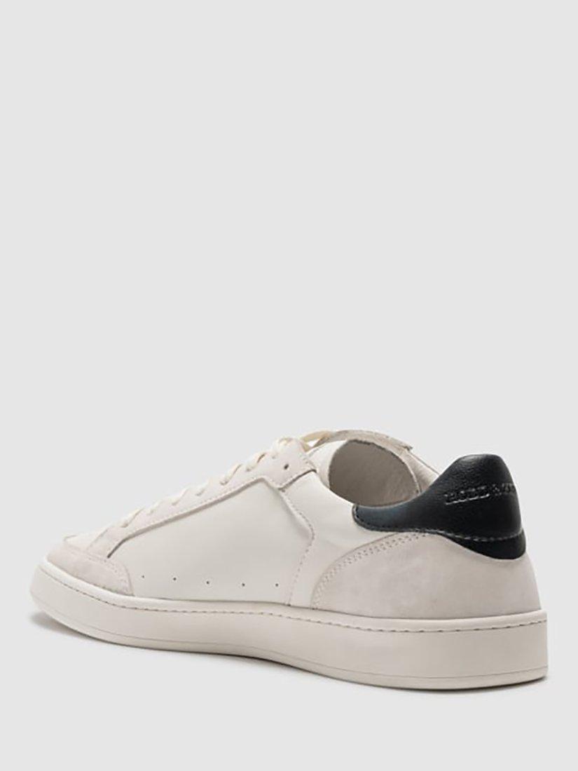 Rodd & Gunn Sussex Street Leather Trainers, Chalk, 41