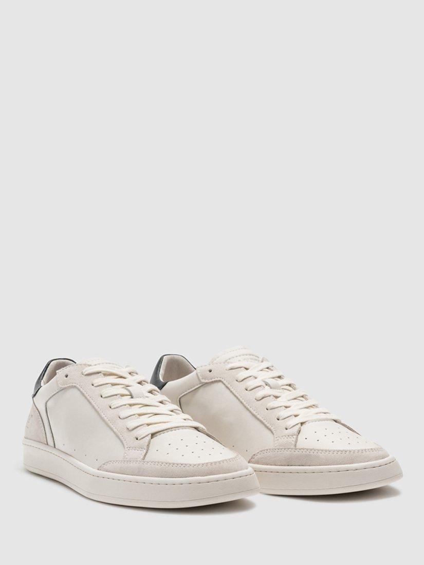 Rodd & Gunn Sussex Street Leather Trainers, Chalk, 41