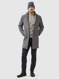 Rodd & Gunn Calton Hill Wool Blend Overcoat, Ash