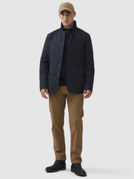 Rodd & Gunn Winscombe Water Resistant Cotton Blazer Jacket - view 2, Midnight