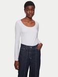 Jigsaw Double Front Ballet Neck Tee