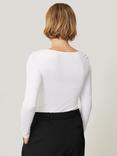 Jigsaw Double Front Ballet Neck Tee