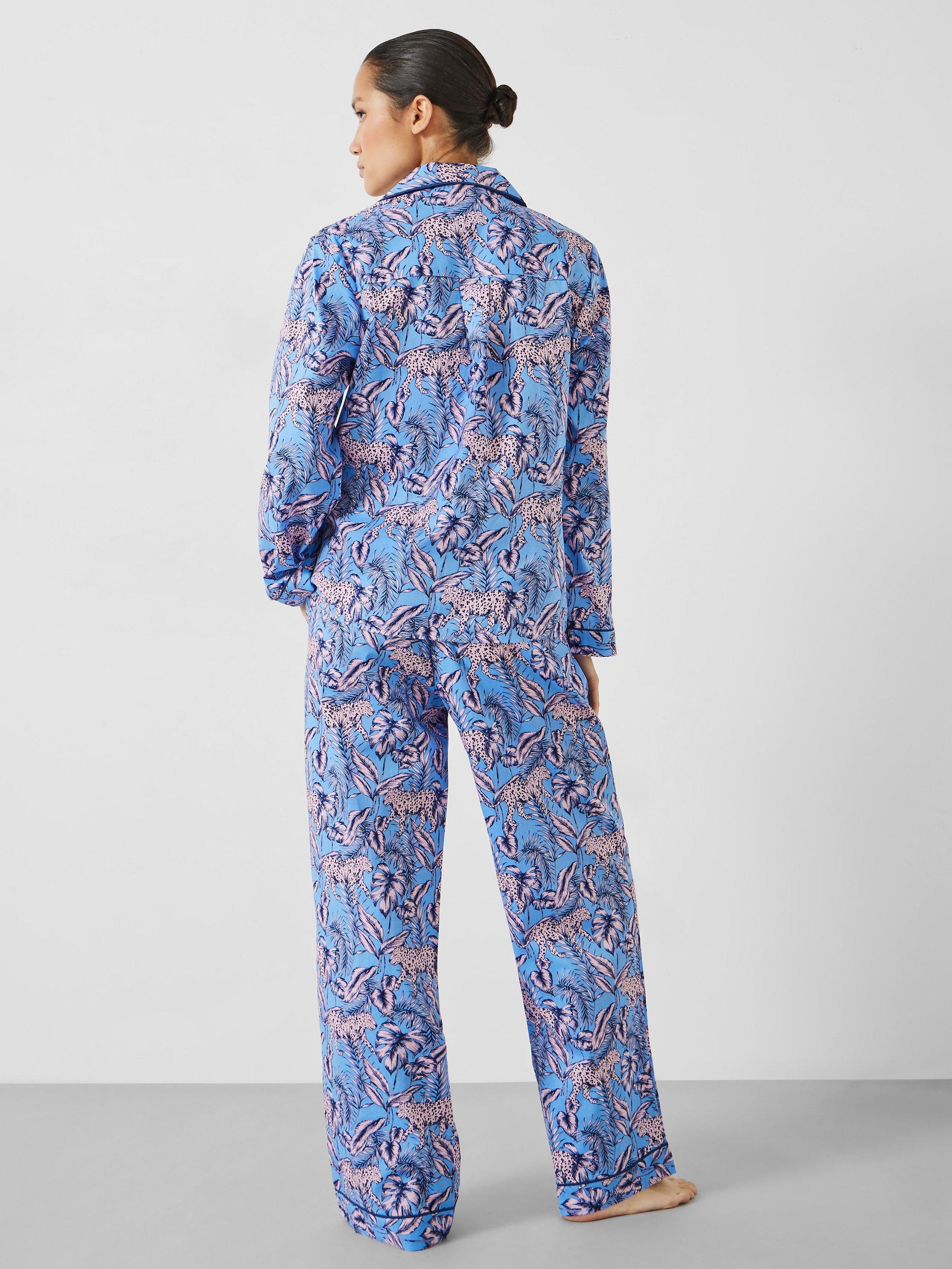HUSH Isla Printed Cotton Pyjama Set