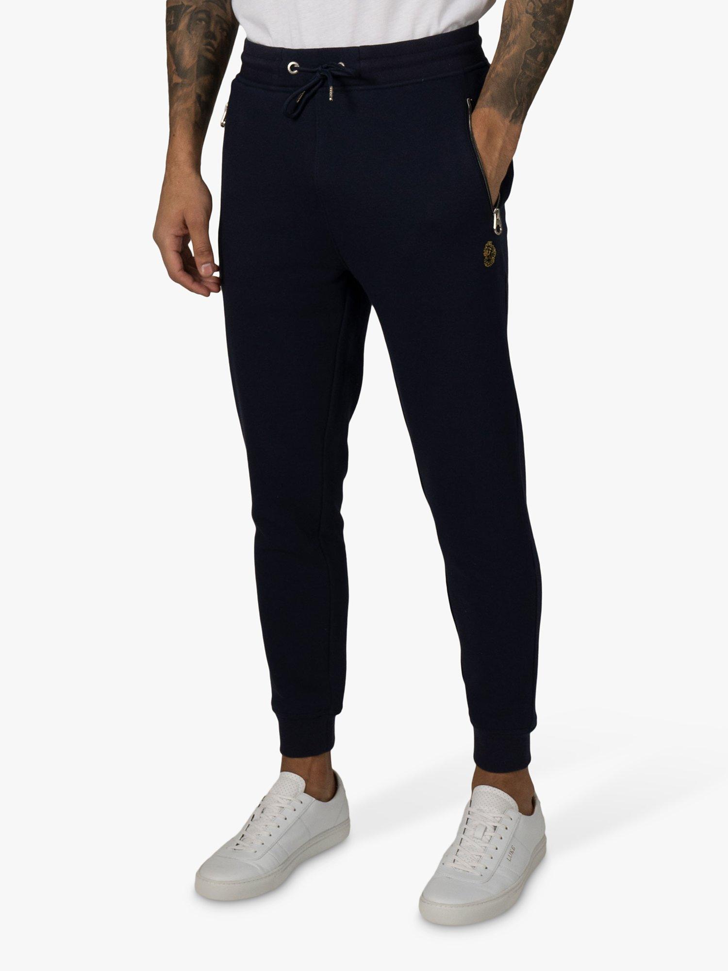 LUKE 1977 Rome 2 Cotton Joggers, Very Dark Navy