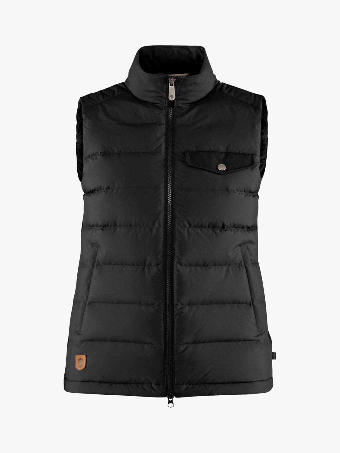 Fjällräven Greenland Down Logo Quilted Gilet, Black