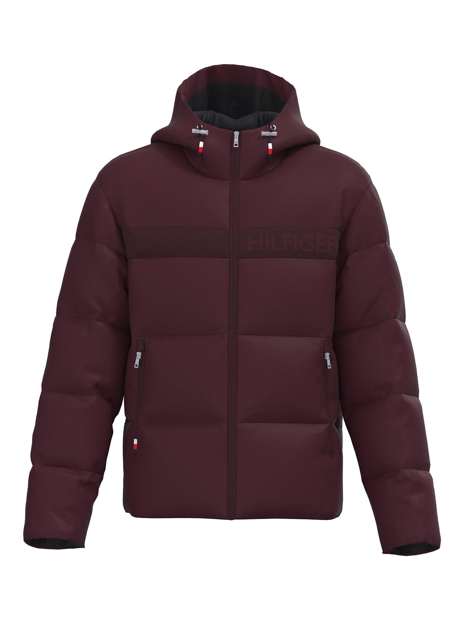 Tommy Hilfiger High Loft Puffer Jacket, Deep Rouge