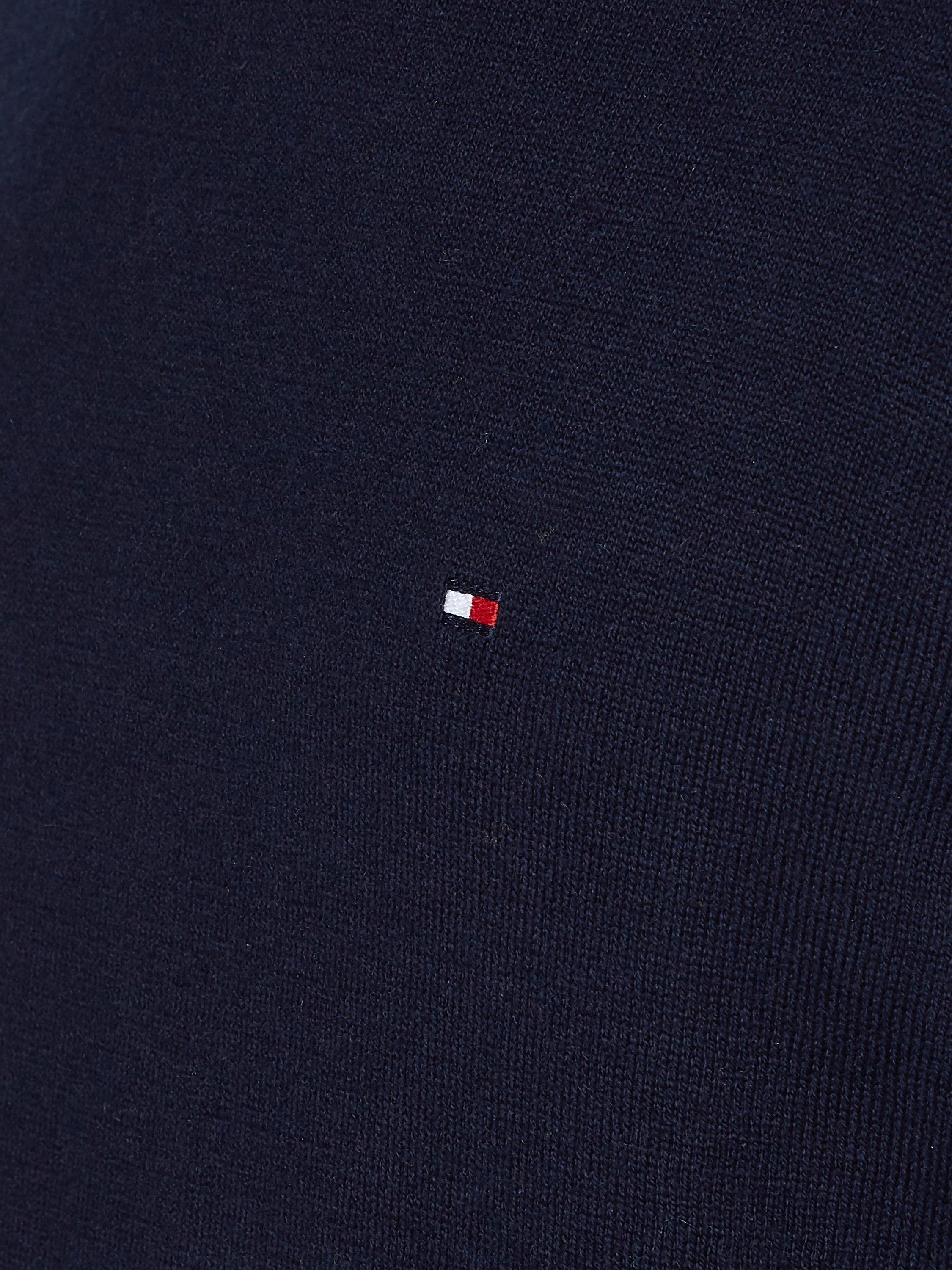 Product image 6 of 6, which shows Tommy Hilfiger Cashmere Blend Crew Neck Jumper, Desert Sky, XS