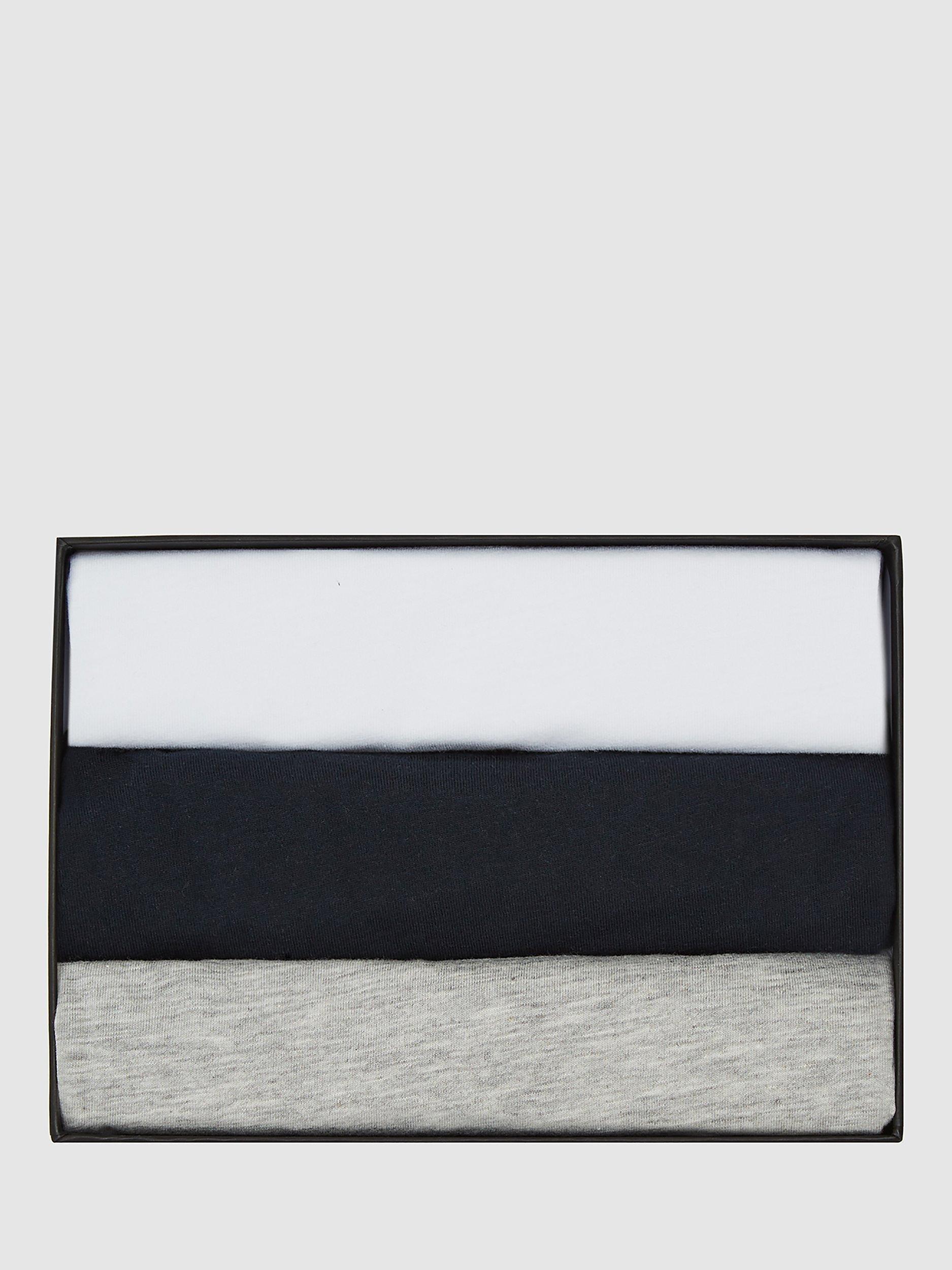 Product image 1 of 6, which shows Reiss Kids' Bless Crew Neck T-Shirt, Pack of 3, Multi, 4-5 years