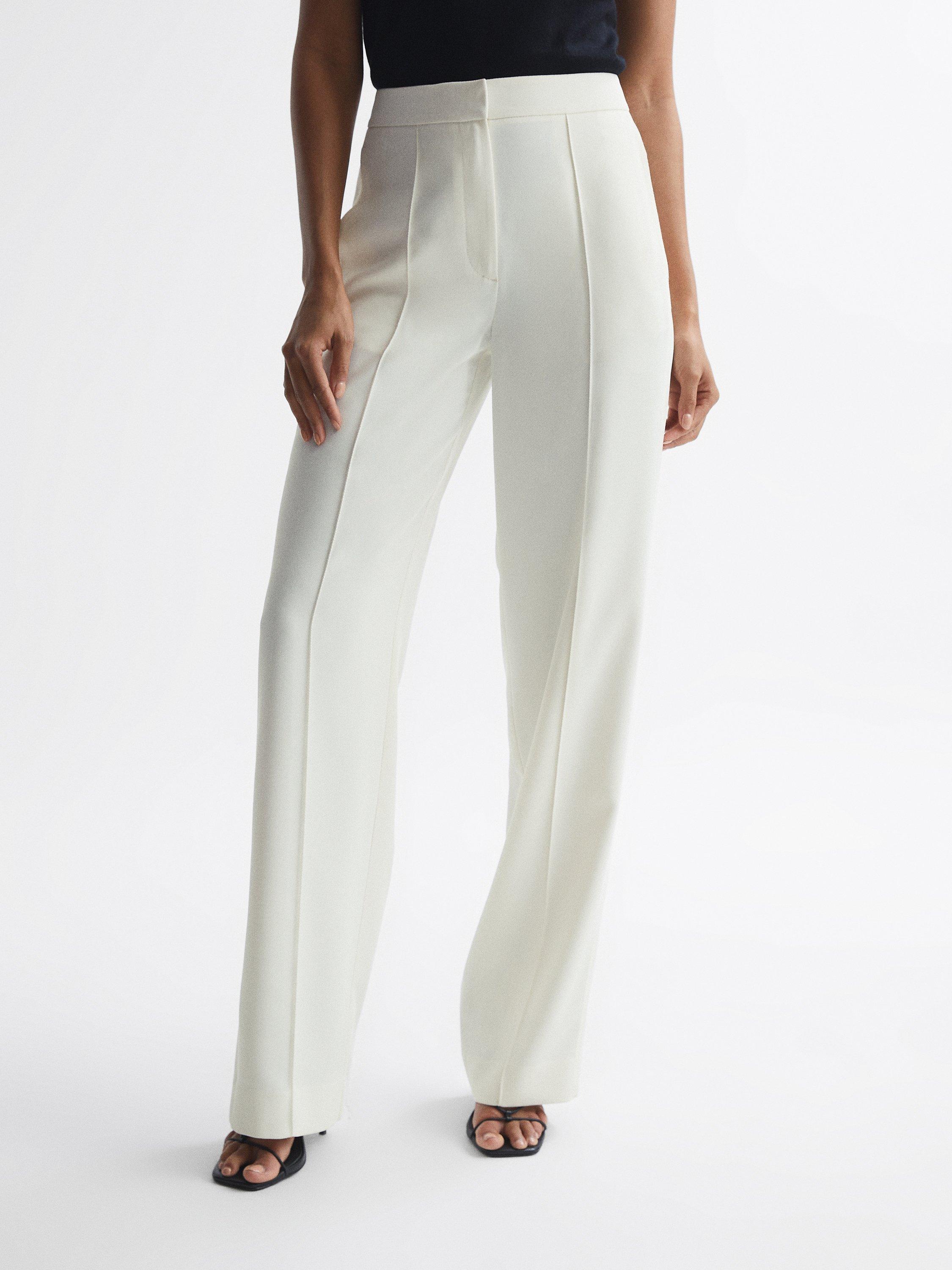 Reiss Aleah Front Pleat Trousers