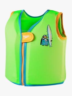 Speedo Baby Penguin Float Vest, Azure Blue/Fluro, Azure Blue/Fluro