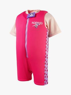 Speedo Baby Seal Floatsuit, Miami Lilac/Cherry, Miami Lilac/Cherry