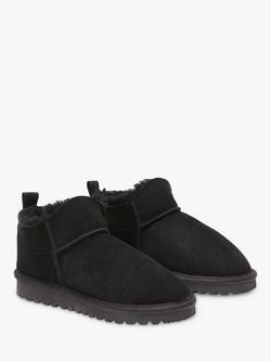 Celtic & Co. Celt Super Shortie Sheepskin Boots - view 2, Black