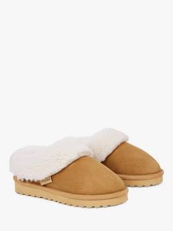 Celtic & Co. Sheepskin Cribba Clog Slippers, Spice - view 2, Spice