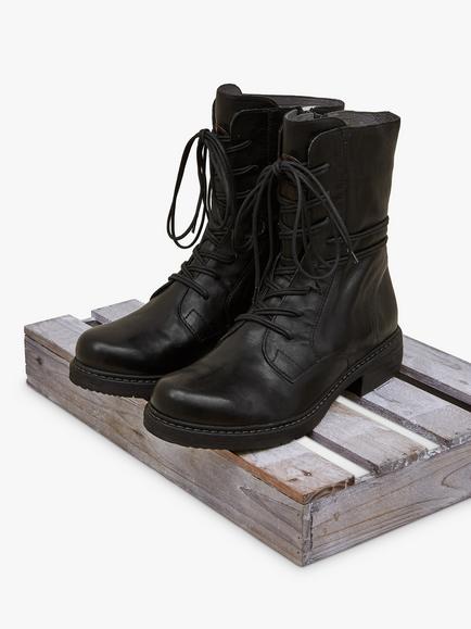 Celtic & Co. Leather Derby Boots, Black