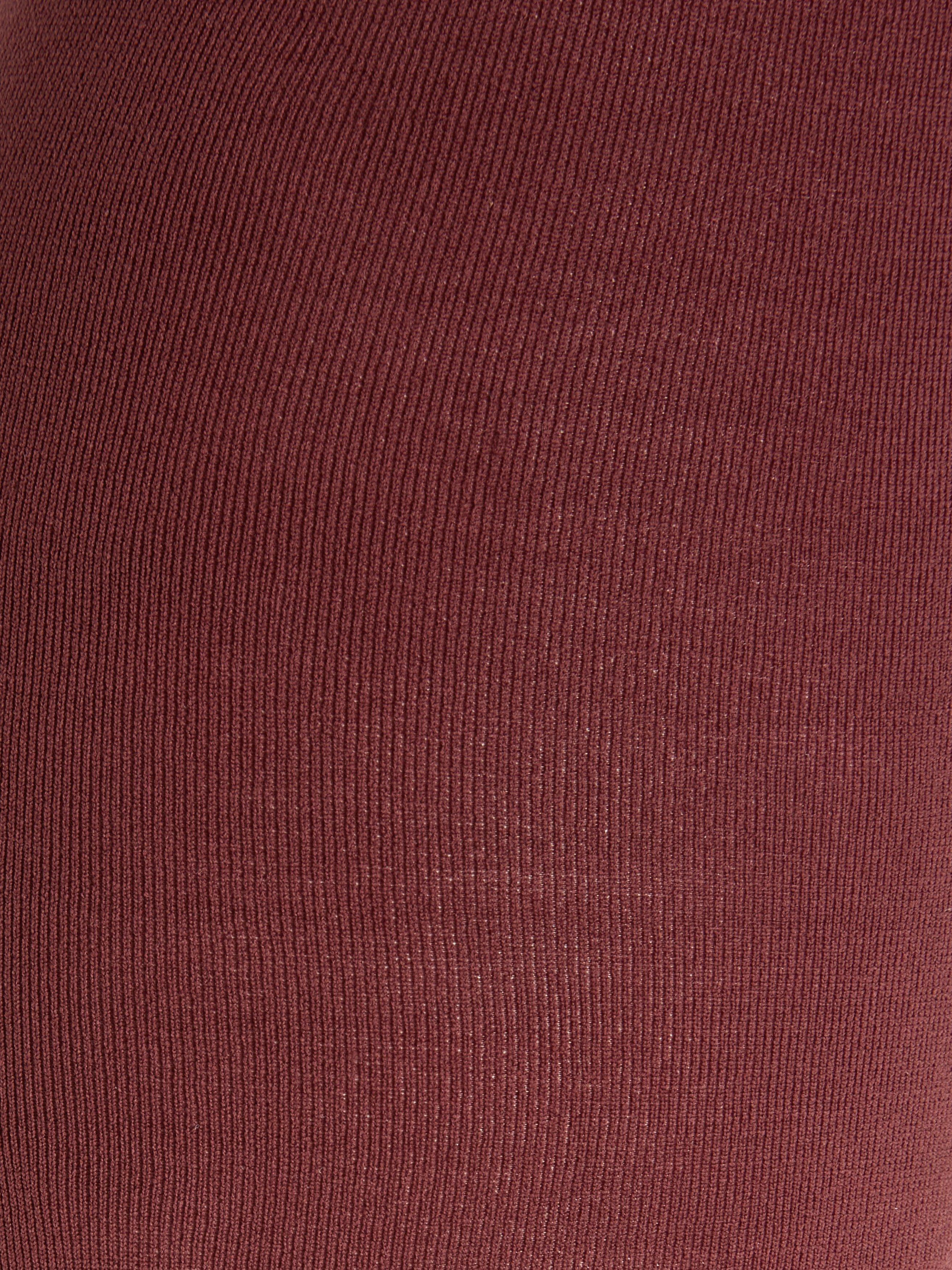 John Lewis 60 Denier Velvet Touch Tights Burgundy