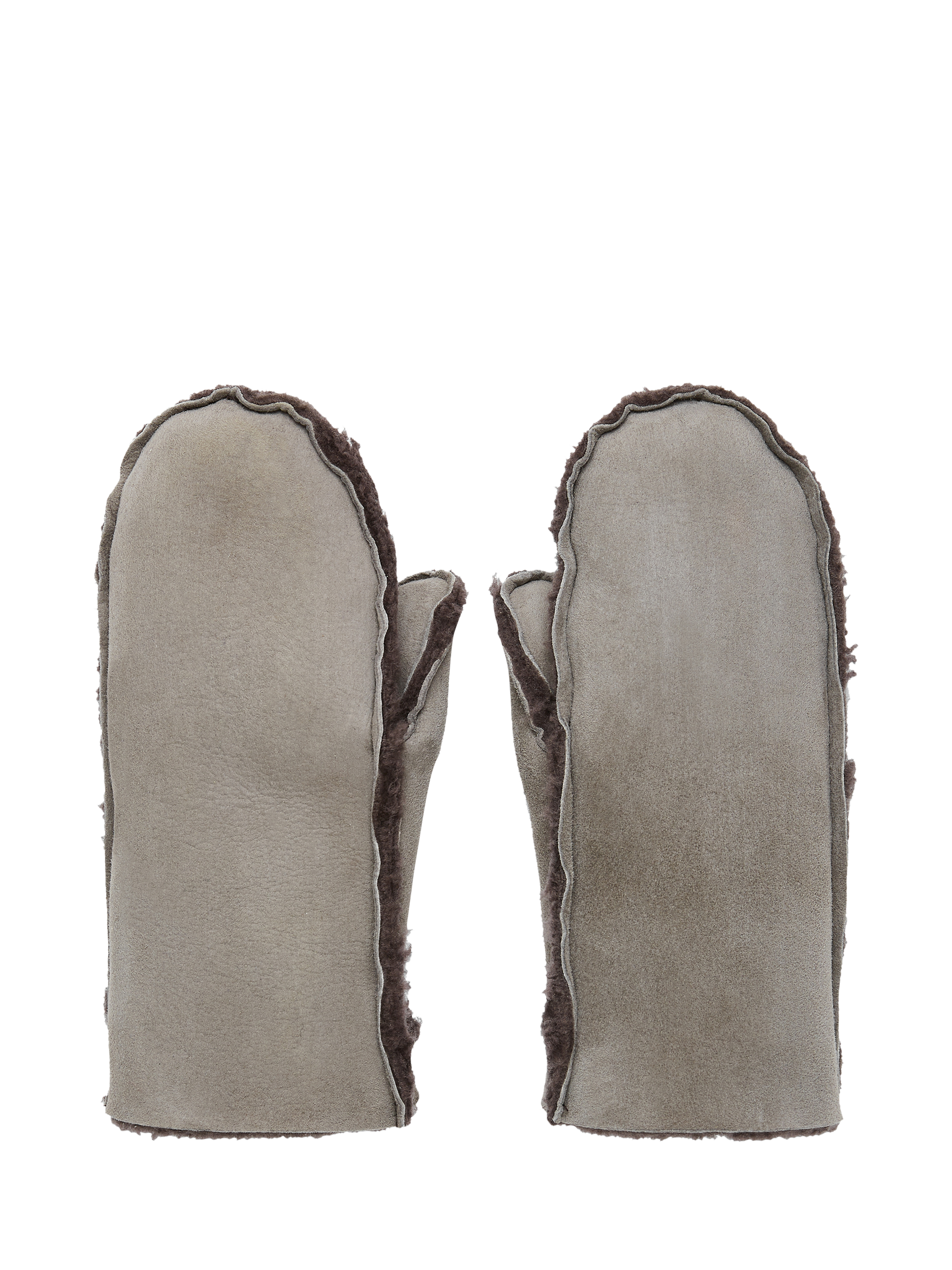 Product image 3 of 6, which shows Celtic & Co. Sheepskin Mittens, Vole, S