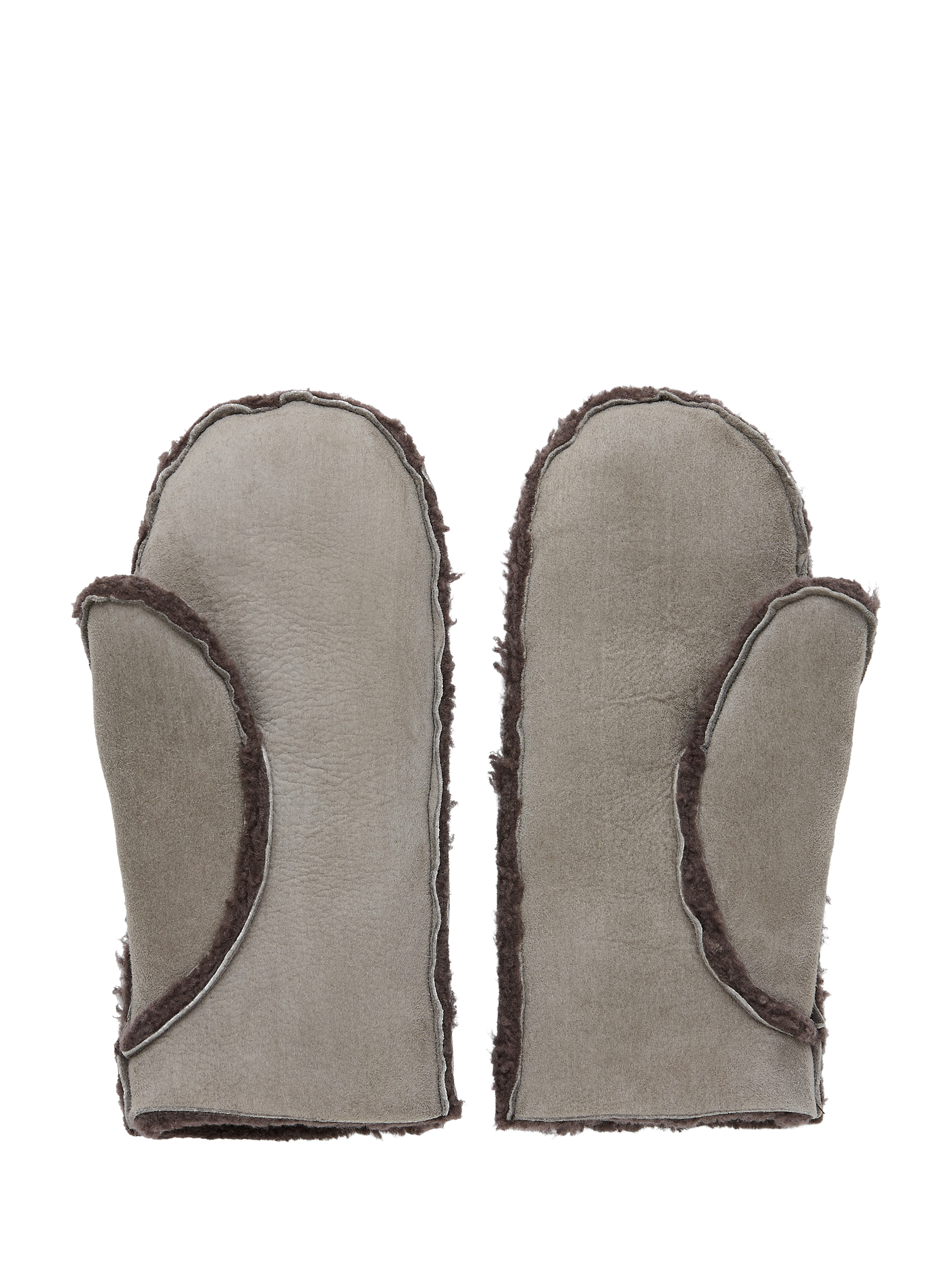 Product image 4 of 6, which shows Celtic & Co. Sheepskin Mittens, Vole, S