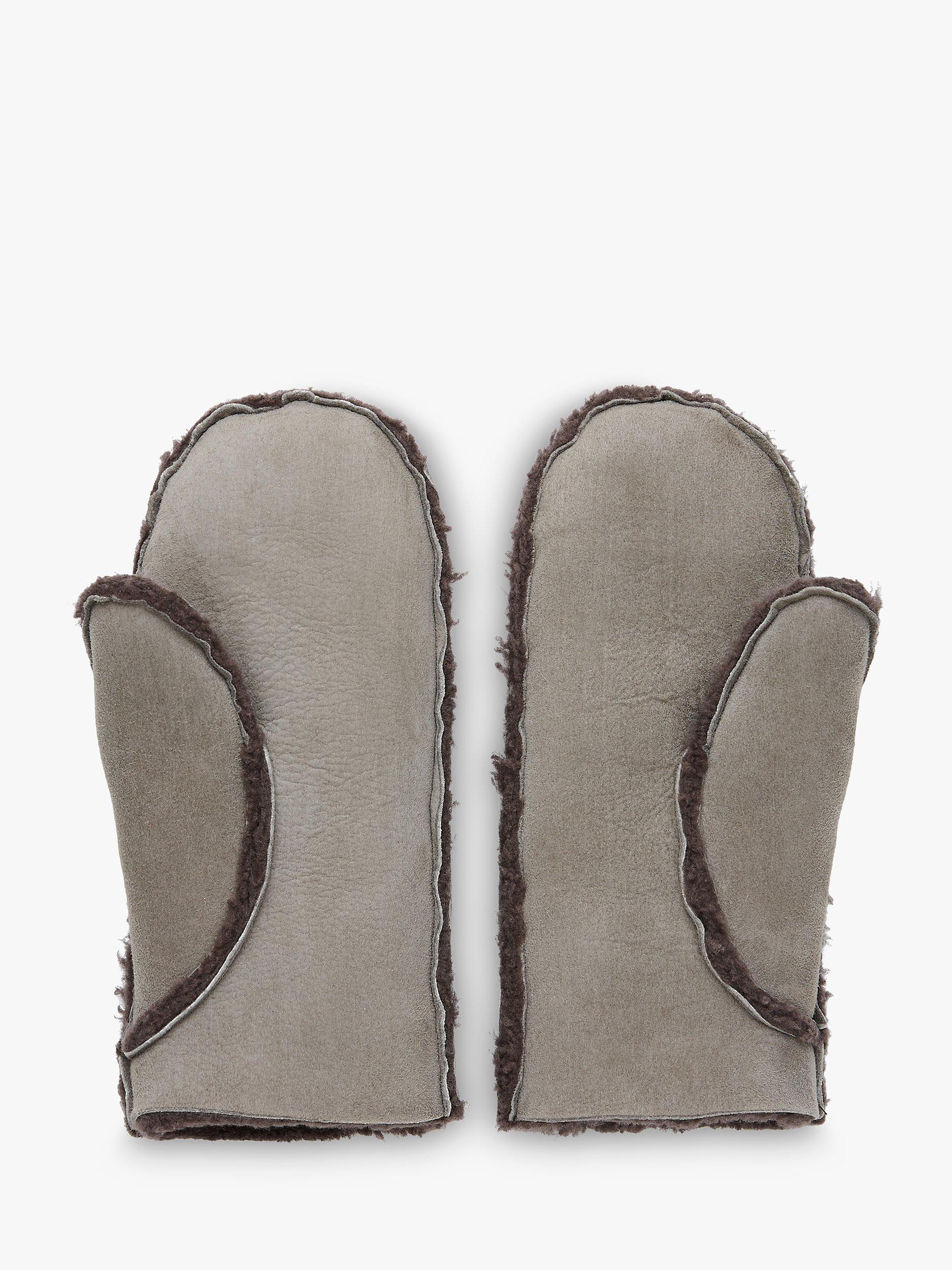 Product image 6 of 6, which shows Celtic & Co. Sheepskin Mittens, Vole, S