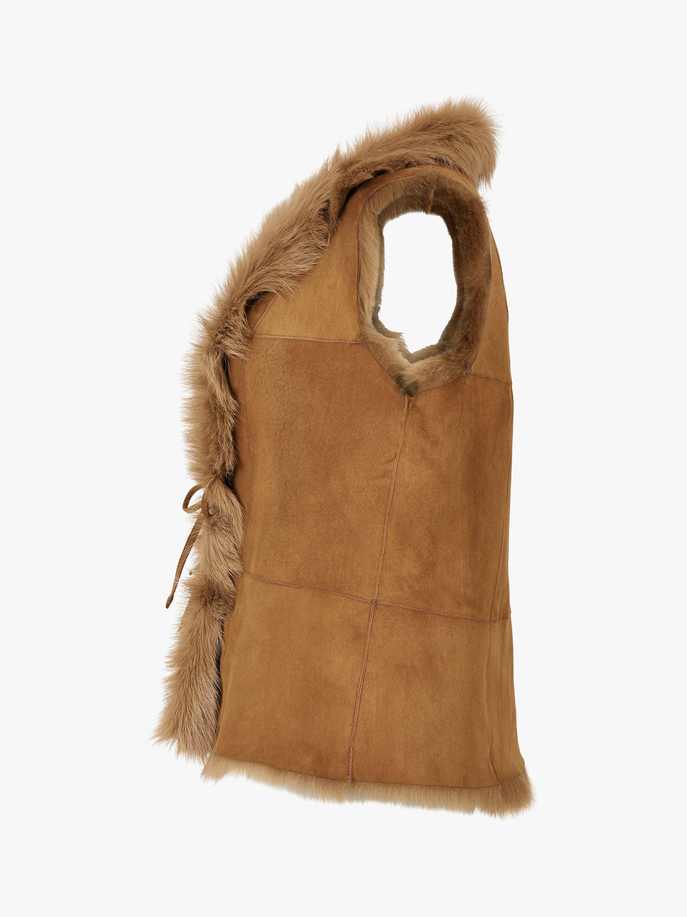 Product image 5 of 10, which shows Celtic & Co. Toscana Gilet, Butterscotch, 18