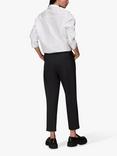 Whistles Lila Ponte Trousers, Black