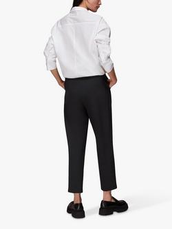 Whistles Lila Ponte Trousers, Black - view 2, Black