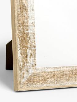 John Lewis Rustic Wood-Effect Photo Frame, Natural - view 2, Natural