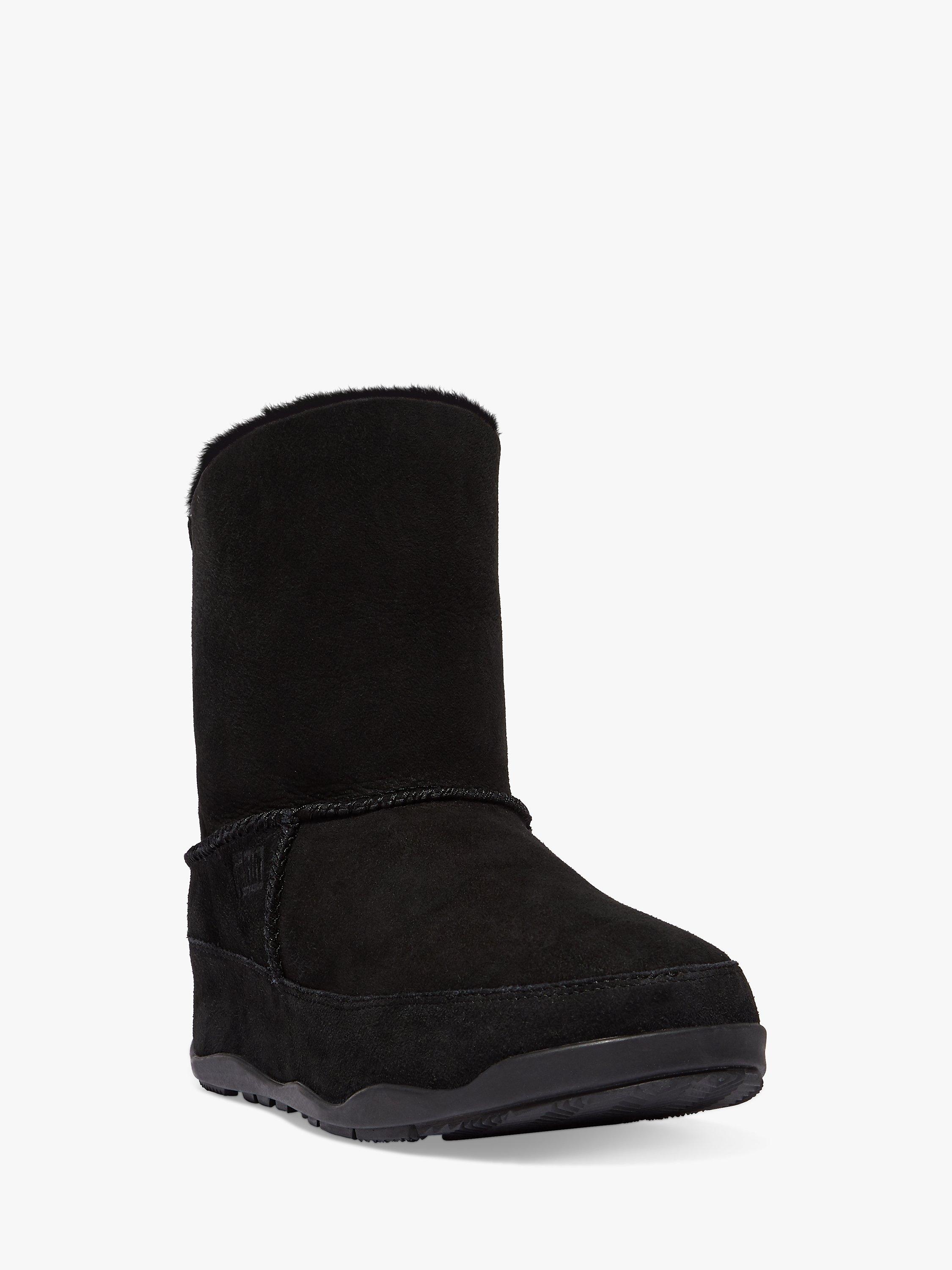 FitFlop Mukluk Suede Ankle Boots