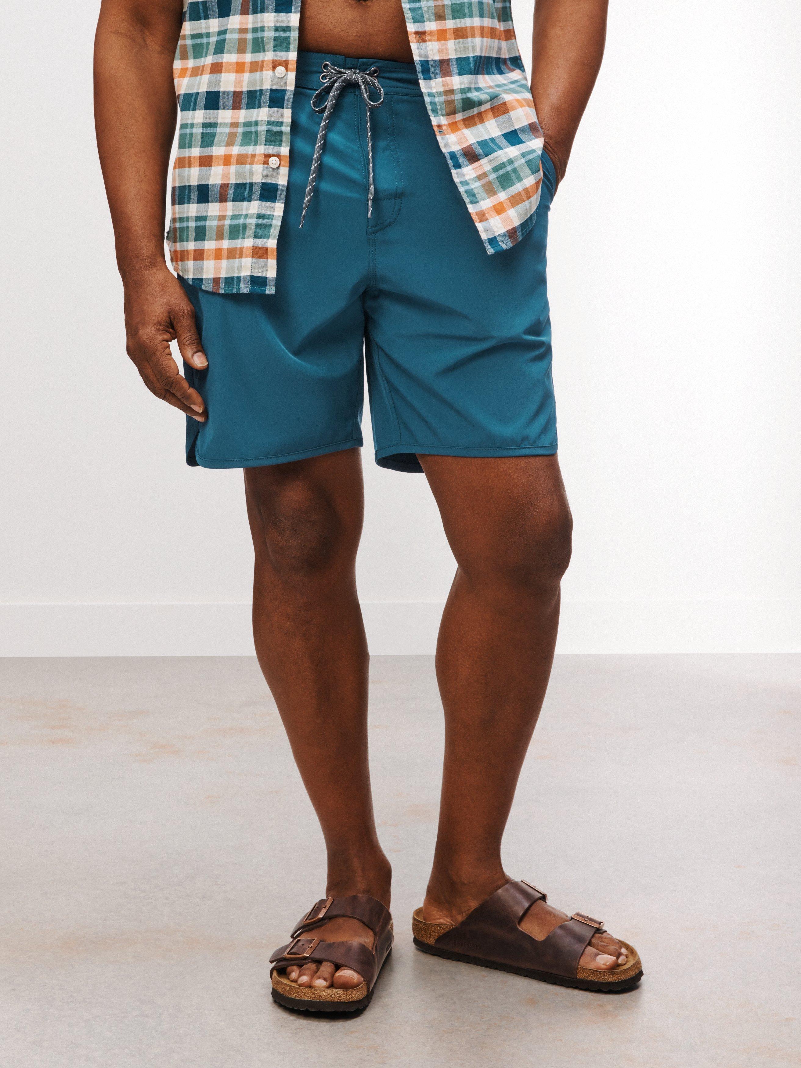 John Lewis Board Swim Shorts, Navy Blue