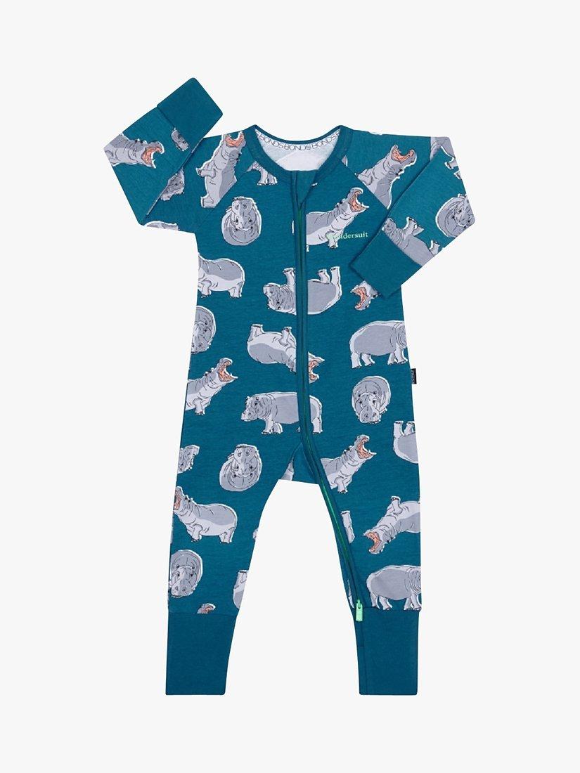Bonds Baby Hippo Wondersuit, Blue