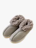 Celtic & Co. Kids' Sheepskin Slippers, Light Grey